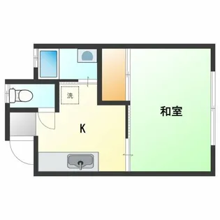 東京都調布市国領町4【アパート】の間取り