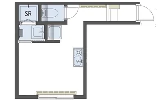 SiestaVilla北千住ArbolHaus【1階】の間取り