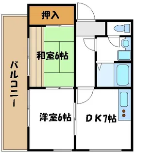 サンフローラ新大阪【8階】の間取り