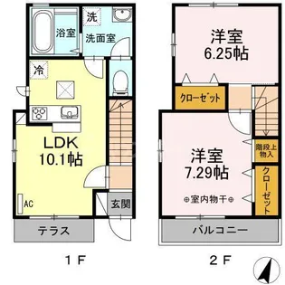 Mario K【1階】の間取り