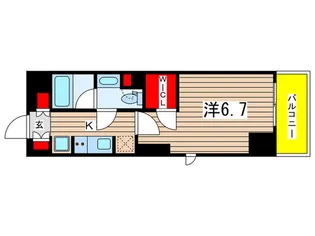 コンフォリア森下リバーサイド【10階】の間取り