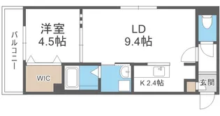 Sirius【4階】の間取り