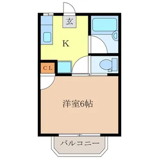 プレジデントII【1階】の間取り