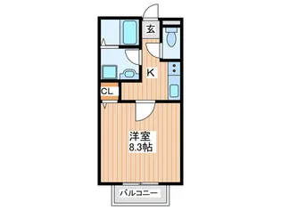 ルシア寝屋川1番館【1階】の間取り