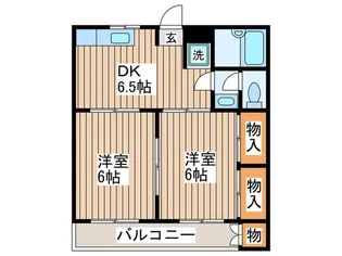 ライラックレスト【2階】の間取り