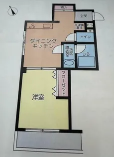 エクセレント二宮2【1階】の間取り