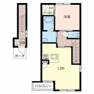 カーサ ドマーニ【2階】の間取り