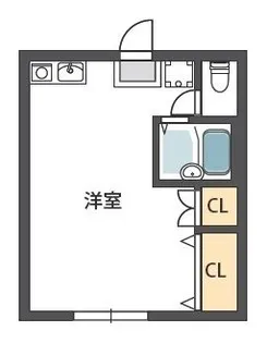 フェスタ香ヶ丘【2階】の間取り