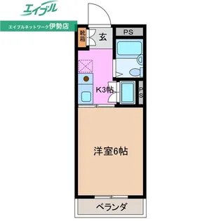 そうりょうハイツ【2階】の間取り