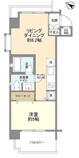 ジェイパーク目黒【8階】の間取り