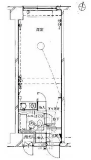 朝日六番町マンション【4階】の間取り