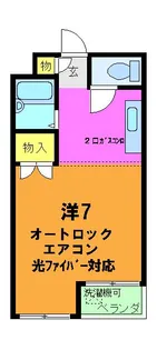 グランドールトキ【3階】の間取り