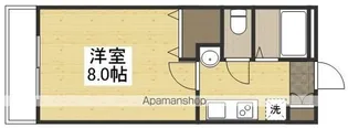 ベンハウス大元【5階】の間取り