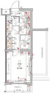 クレヴィスタ久が原【5階】の間取り