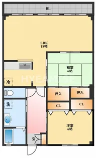 マリナハウス【3階】の間取り