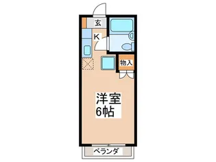 グリーンハイツ【2階】の間取り