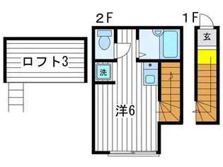 ピアステージ上井草【2階】の間取り