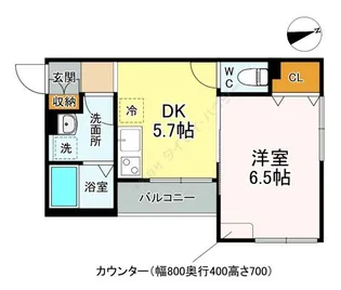 Soleil YS【2階】の間取り