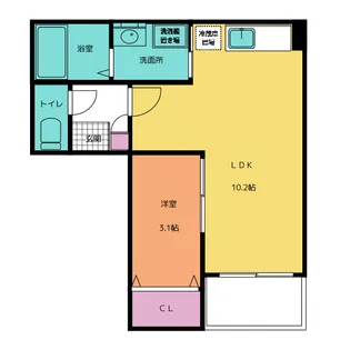 Jack miyoshiIII【3階】の間取り