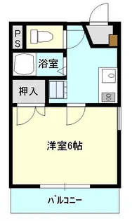 レバレンス一の宮【2階】の間取り