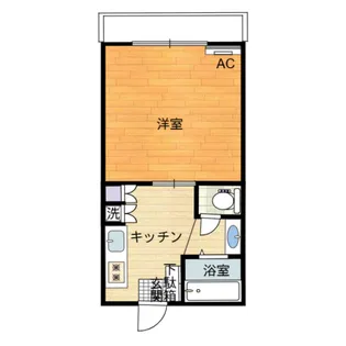 K&Mコーポ【2階】の間取り