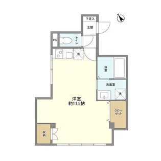 Maison Blanche【2階】の間取り