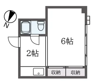 司生堂ビル【4階】の間取り