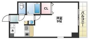 グランデージ長田東【3階】の間取り