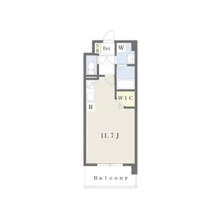 レオ リヤンド【5階】の間取り