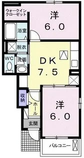 ニュアージュ II【1階】の間取り