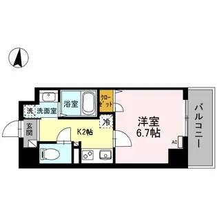 セレッソ本所【7階】の間取り