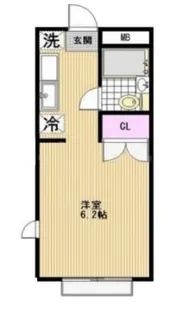 エルヴィーナ中野坂上【1階】の間取り