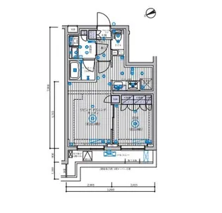 ブライズ高井戸DUE【2階】の間取り