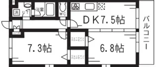 ルミエール鷺沼【2階】の間取り
