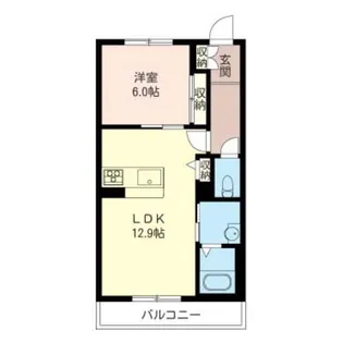 グリーンテラスビュー【1階】の間取り