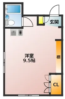 ブレアハウス【1階】の間取り