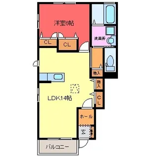 サンフォール グランツ【2階】の間取り