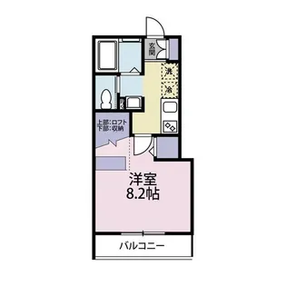 ルヴァンハウス【3階】の間取り