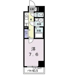 プレジール シナガワ【3階】の間取り