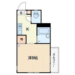 メゾン金山【1階】の間取り