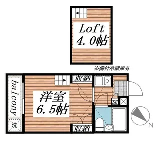Live津田沼【2階】の間取り