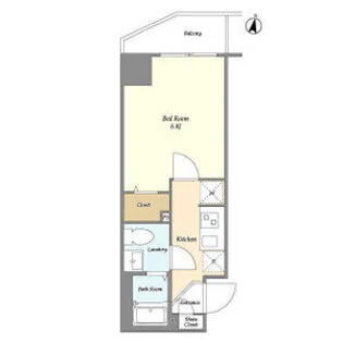 アルファコート立石3【4階】の間取り