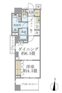 Brillia中野【3階】の間取り