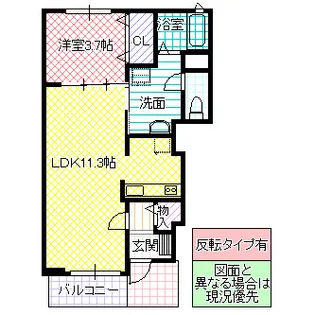 ドマーニ I【1階】の間取り