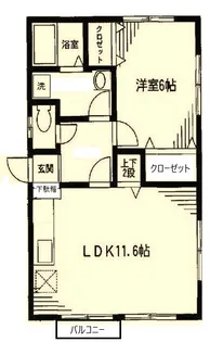 リベールいぶき野弐番館【2階】の間取り