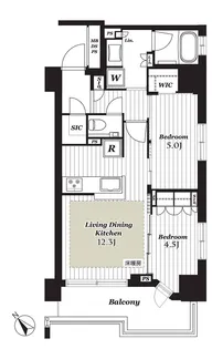エクセレントシティ南行徳駅前【2階】の間取り