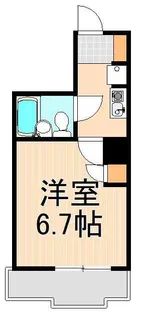 ワコーレ北千住II【5階】の間取り