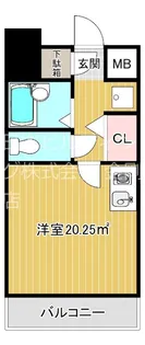 プランドールマサキ【5階】の間取り