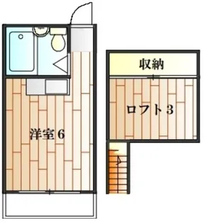 メゾンT【2階】の間取り