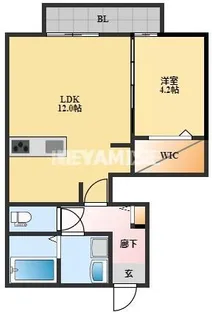 RADIANCE【1階】の間取り